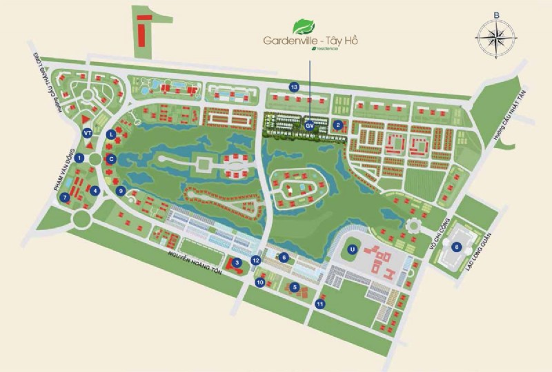 Bán Biệt thự Khu K Ciputra, View toàn bộ sân golf. 2