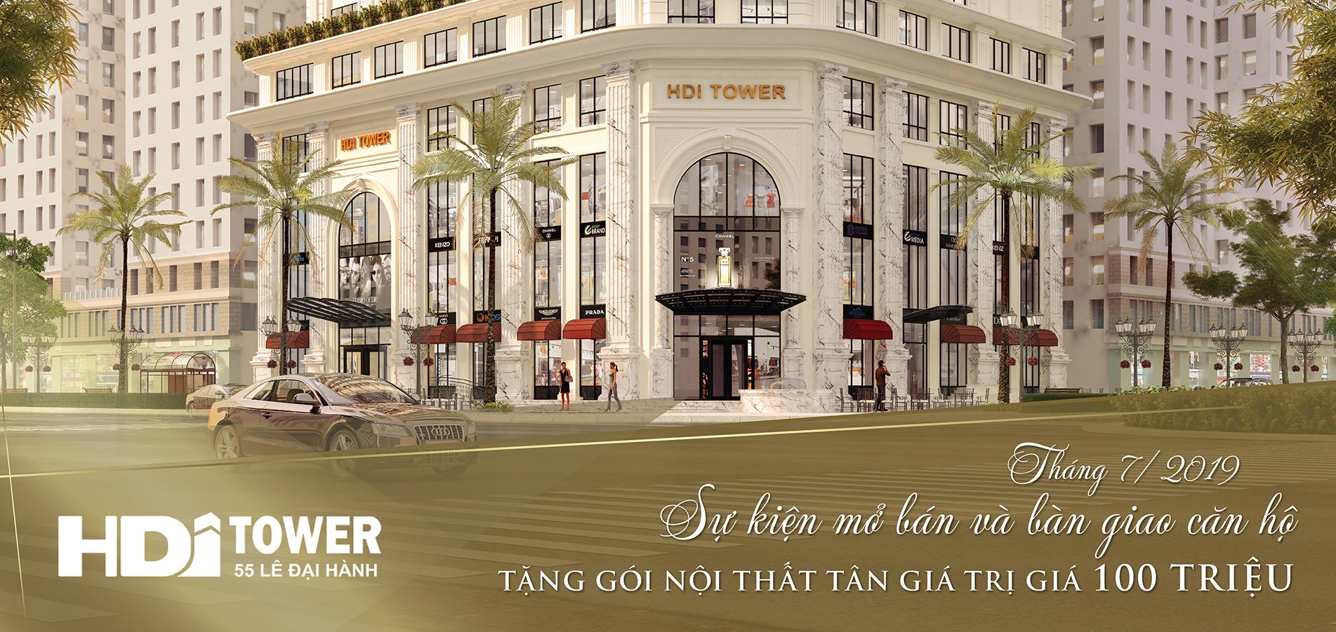 CHUNG CƯ HDI TOWER 55 LÊ ĐẠI HÀNH 11