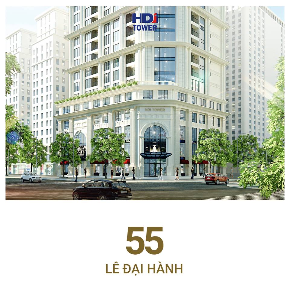 CHUNG CƯ HDI TOWER 55 LÊ ĐẠI HÀNH 6