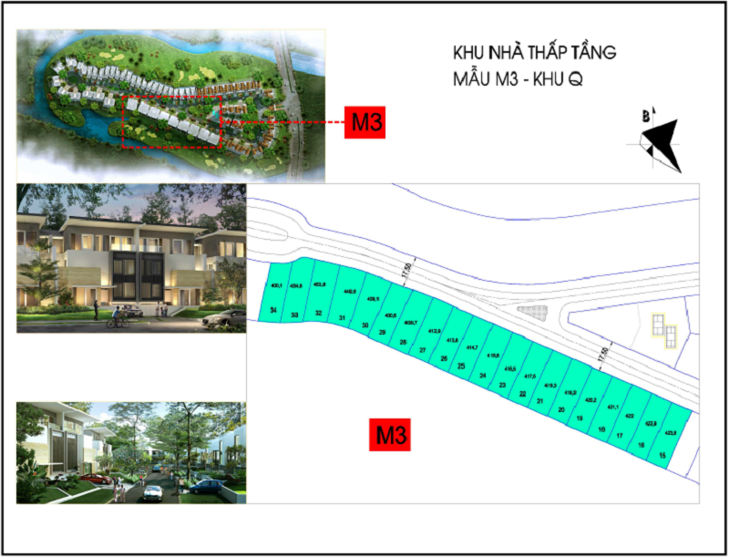 Mẫu M3 Khu Q Ciputra