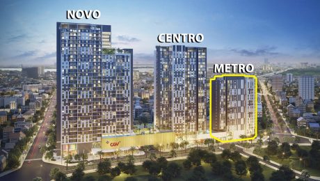 Vị trí 3 tòa Kosmo