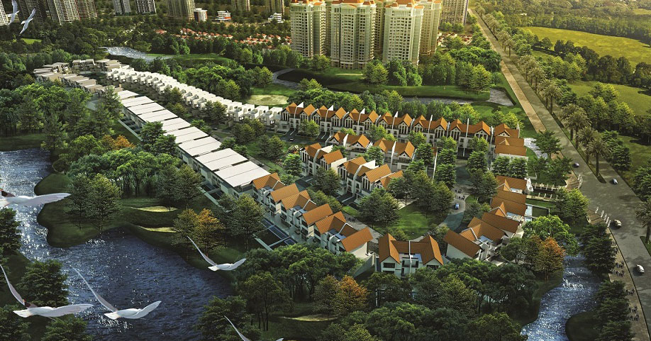 Phôi cảnh biệt thự Khu Q Ciputra