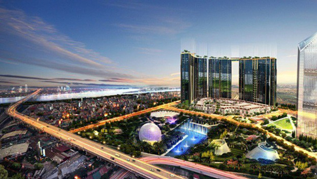 Hình ảnh tổng quan khu đô thị sunshine City
